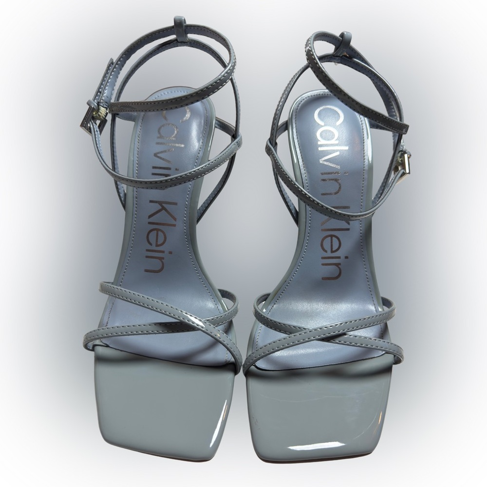 Calvin Klein Women's Powder Blue Strappy Heels